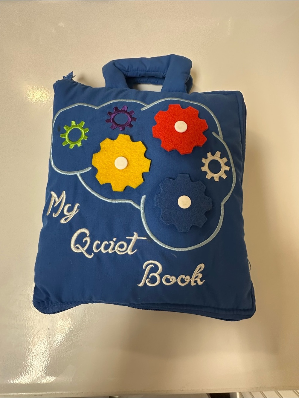 My Qcciet Book - Blue Interactive Kids Toy Book